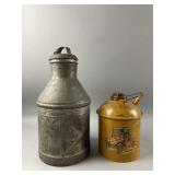 Galvanized GR CRY Co. Milk Can & More