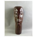 Antq Hand Carved Mahogany African Tribal Sculpture