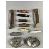 Vintage Bergamot Eagle Belt Buckles & More