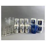 Lot of Glass & Ceramic Glasses