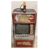 Vtg IGT Flat Top Draw Poker Machine