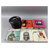 Vtg 45 RPM Vinyl Singles Stevie Wonder & More