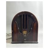 Vtg Philco Cathedral Radio