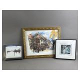3 Framed/Signed Paintings & Prints