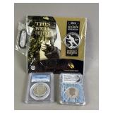 2012 Infantry Soldier Silver Dollar Set & More