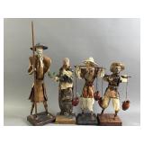 Paper Mache Mexican Folk Art Figures