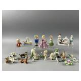 Vintage Porcelain & More Mini Figurines