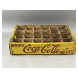 Vintage Wooden Coca-Cola Bottle Crate