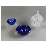Kosta Boda UofM Dish & Decorative Glass