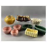Vtg Brush Pottery Planters & More