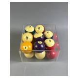 Lot of Vtg Pool Balls