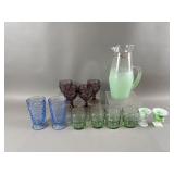 Assorted Vintage Glassware, Depression & MCM