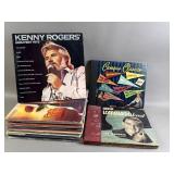 Lot of Vinyl Records - Kenny Rogerï¿½s & More