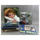 Lot of Vinyl Records - Reba McEntire & More