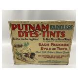 Vintage Putnam Dyes-Tint Wooden/Metal Organizer
