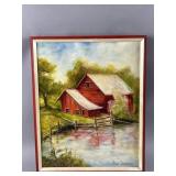 Framed/Signed Oil Painting on Canvas by M. Sharrow