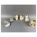 Vintage Norcrest Porcelain Hanging Angels & More