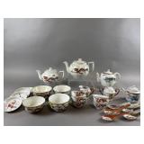 Vintage Oriental Japanese Porcelain Tea Set