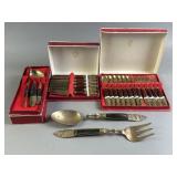 Vtg Samran Thailand Flatware Sets