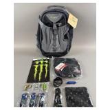 New Eco Gear Backpack, Monster Merchandise & More