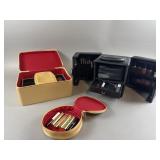 Lot Of Makeup Cases With Brushes & More