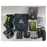 Monster Energy Hydro Drawstring Backpack & More