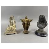 Various Victorian Era Religious Sculptures