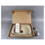 Pampered Chef Stoneware, Rectangular Baker & More