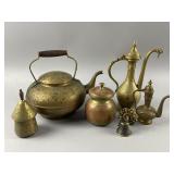 Antique-style Brass Ewer & More