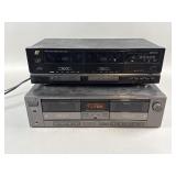 JVC & Sansui Double Cassete Stereos