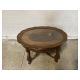 Vintage Hand Carved Coffee Table