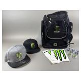 Lot Of Monster Energy Merchandise