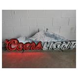 Large Coors Light Neon Sign