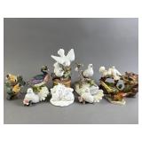Vtg Bird Figurine Lot