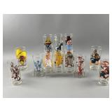 Vintage 1973 Pepsi Warner Bros Glasses