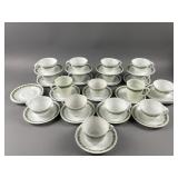 Vtg Corelle Spring Blossom Cups/Saucers & More