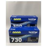 2- NIB Brothers 730 Toner Cartridges