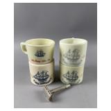 Vintage Old Spice Shaving Mugs & More