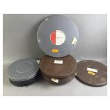 Vtg Compco Motion Picture Films and Canisters
