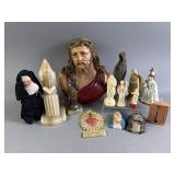 Lot of Religious Figures