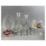 Collection of Vtg Glass Religious Items