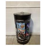 Vtg Monster Energy Display Cooler on Wheels