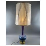 MCM Ombrï¿½ Glazed Ceramic Table Lamp