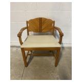 Art Deco Waterfall Vanity Chair