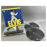 Lot of Elvis Presley Vinyl Records