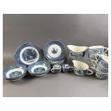 Currier & Ives Dinnerware Set