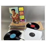 Lot of Elvis Presley Vinyl Records