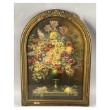 Framed Vtg Still Life Print by N. duBois