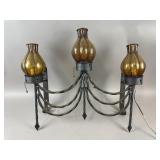 Spanish Mission Wrought Iron Wall Sconce Mexico