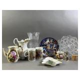 Vtg Assortment of Decorative Dishware
